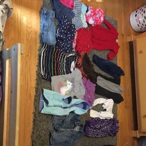 Girls size 4t lot